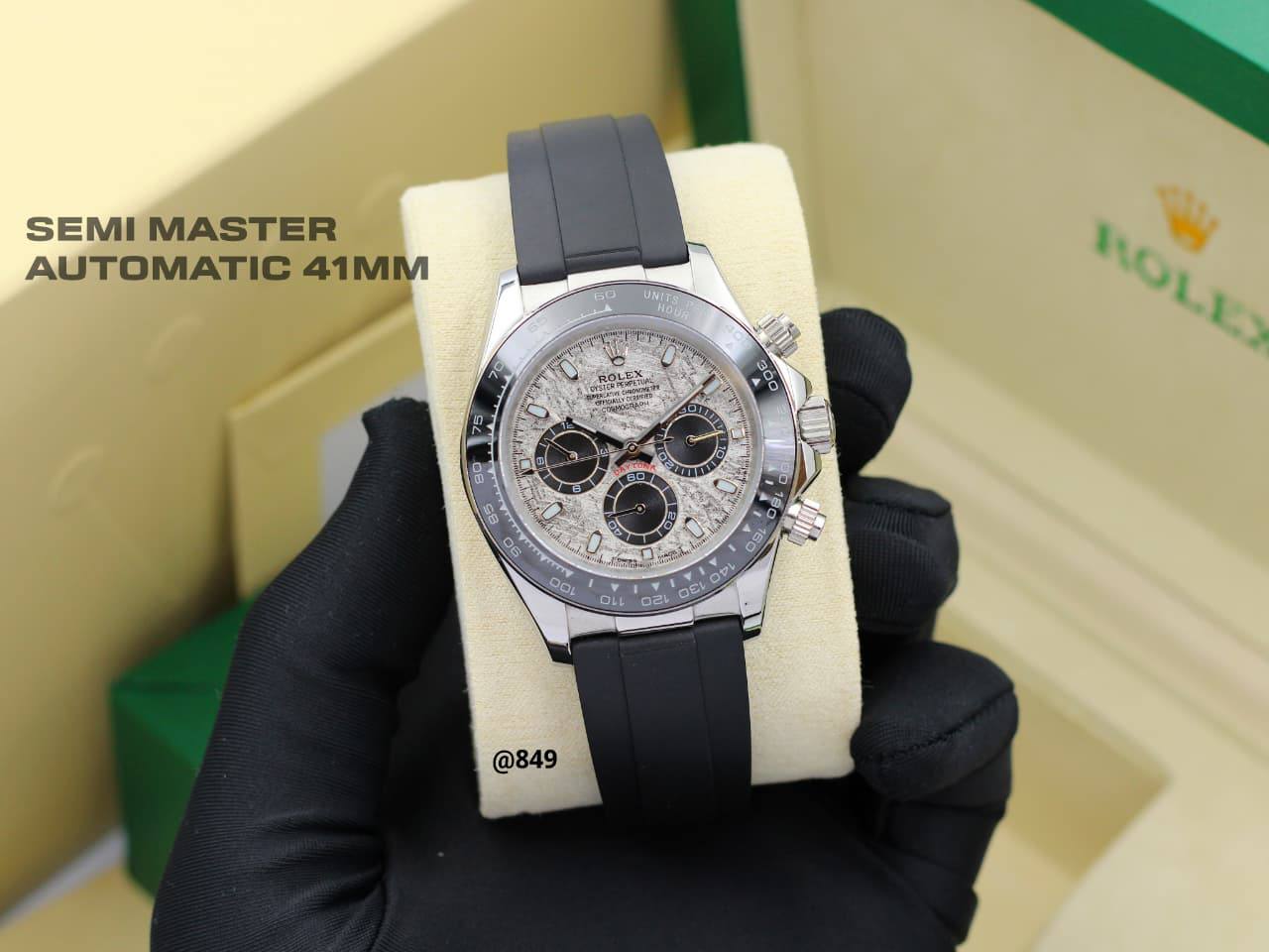 ROLEX DAYTONA SEMI MASTER QUALITY 41MM

*AUTOMATIC*

450 dhs🇦🇪🇦🇪

Zain58
♥️♥️♥️