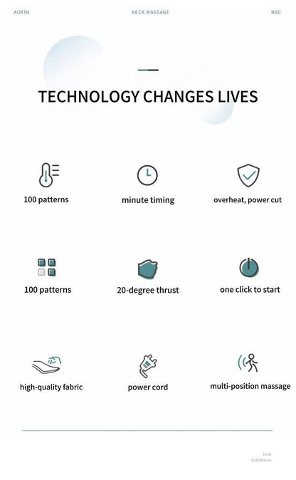 Product Specifications
Brand / Royalstar
Material / PU Leather
Product Name / Massage Shawl
Timer / 15 Minutes
Voltage / AC220V
Functions / Tapping / Hammering / Heating Therapy

190 dhs🪙💕

Zain39
♥️♥️♥️