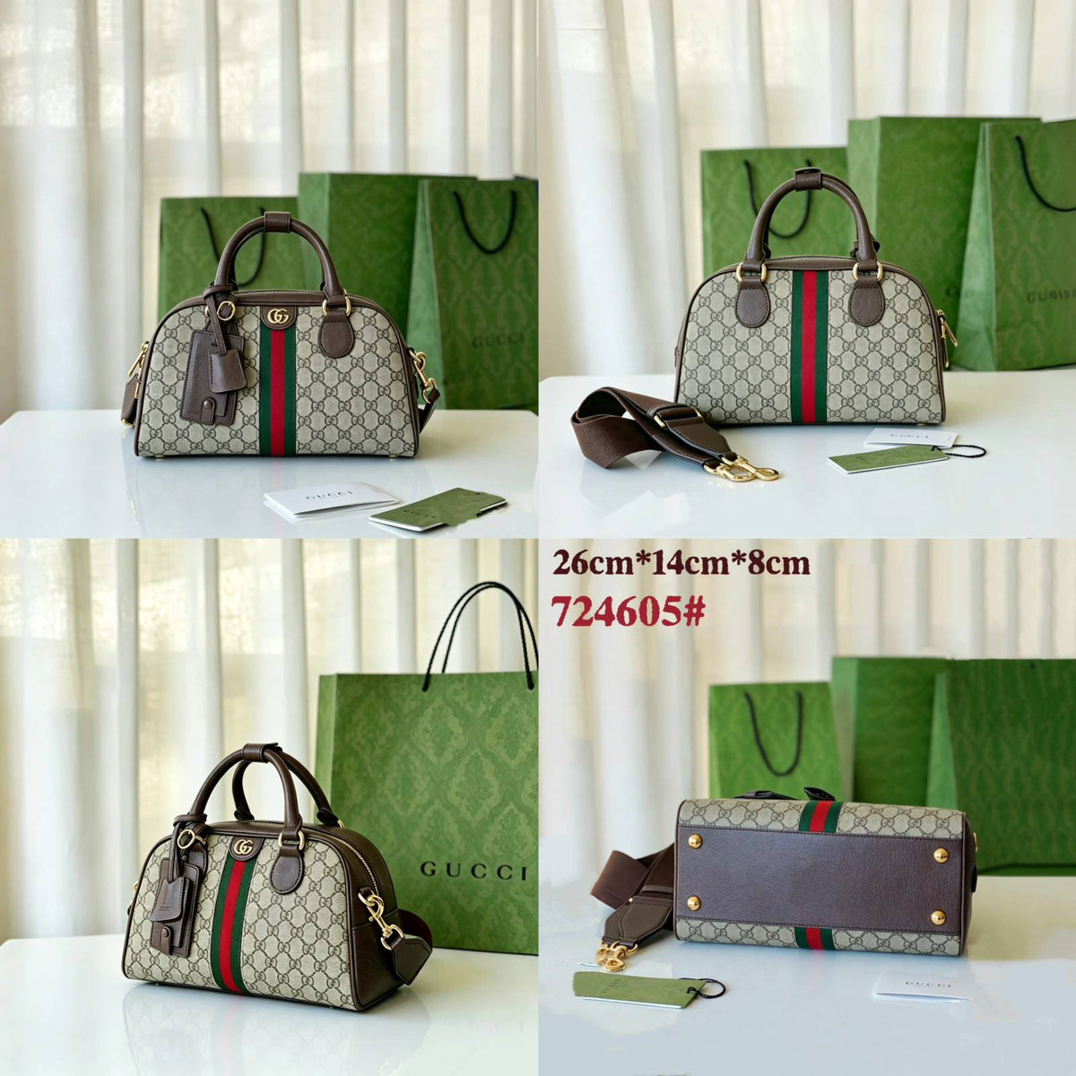 GUCCI 

NEW CAME 

GOOD QUALITY 
MEDUIM SIZE  

115 dhs🇦🇪🇦🇪

Zain295
♥️♥️♥️