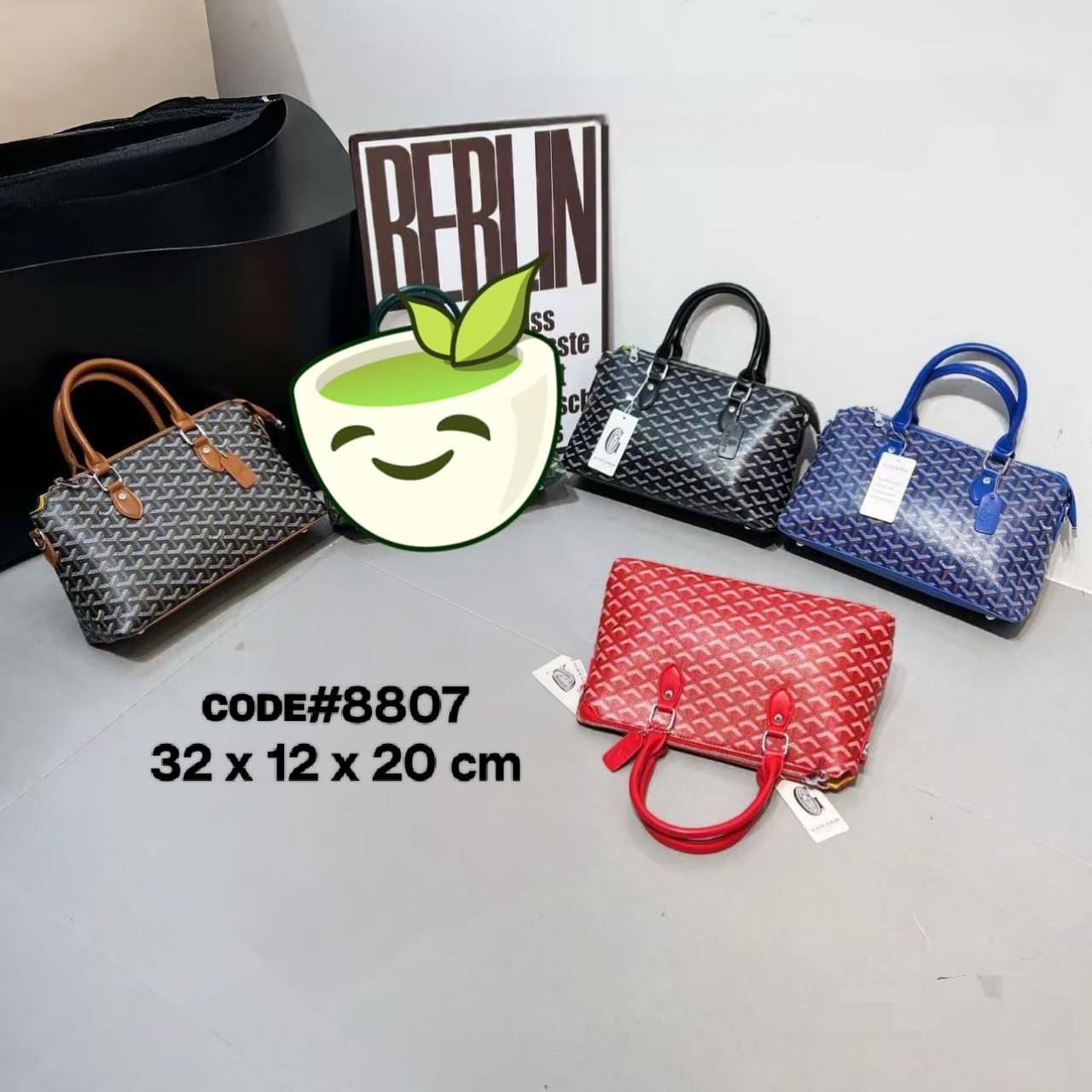 GOYARD sᴀᴛᴄʜᴇʟ
ᴛᴏᴘ ʜᴀɴᴅʙᴀɢ
ɢᴏʏᴀʀᴅɪɴᴇ ᴄᴀɴᴠᴀs
ɪᴄᴏɴɪᴄ ᴄʜᴇᴠʀᴏɴ ᴘᴀᴛᴛᴇʀɴ
ᴡɪᴛʜ ʟᴏɴɢ ʙᴇʟᴛ sᴛʀᴀᴘ
sɪᴢᴇ: 32 cm

75 dhs✅

Zain31
♥️♥️♥️