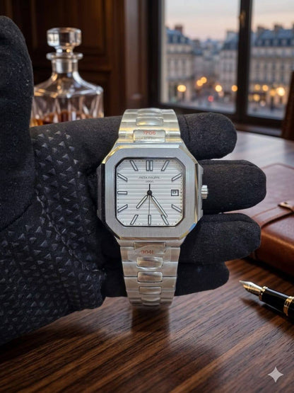 PATEK PHILIPPE Cubitus
*Automatic*
260 dhs✅

Zain29
♥️♥️♥️