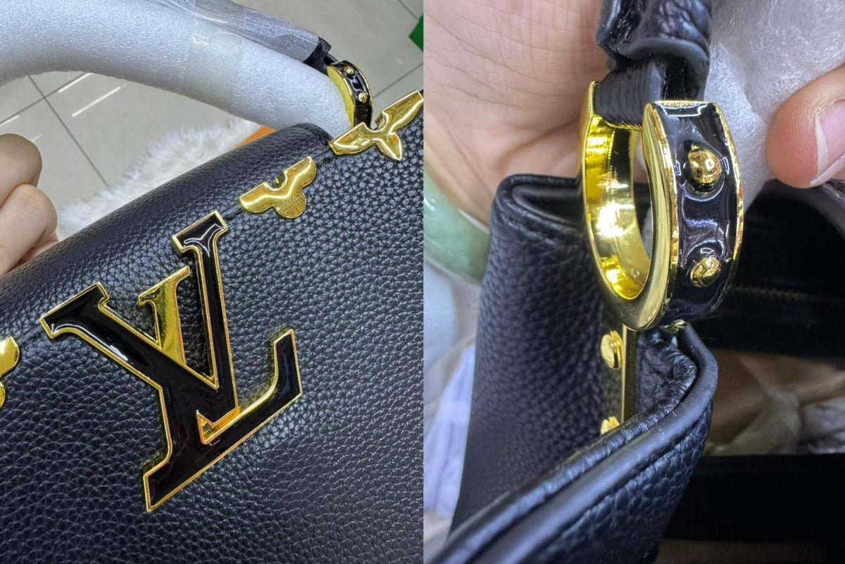 LV Capucenis 

1️⃣ First quality +🎁
Size : 25 * 18.5 cm

85 dhs🇦🇪🇦🇪

 with box🎁

Zain115
♥️♥️♥️