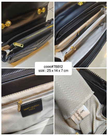 YSL - ʏᴠᴇs sᴀɪɴᴛ ʟᴀᴜʀᴀɴᴛ
sᴍᴀʟʟ ʟᴏᴜʟᴏᴜ sʜᴏᴜʟᴅᴇʀ ʙᴀɢ
ɢᴏʟᴅ ʜᴀʀᴅᴡᴀʀᴇ
ǫᴜɪʟᴛᴇᴅ ʟᴇᴀᴛʜᴇʀ ᴍᴀᴛᴇʀɪᴀʟ
sɪᴢᴇ: 25 cm

70 dhs🪙🖤

Zain31
♥️♥️♥️