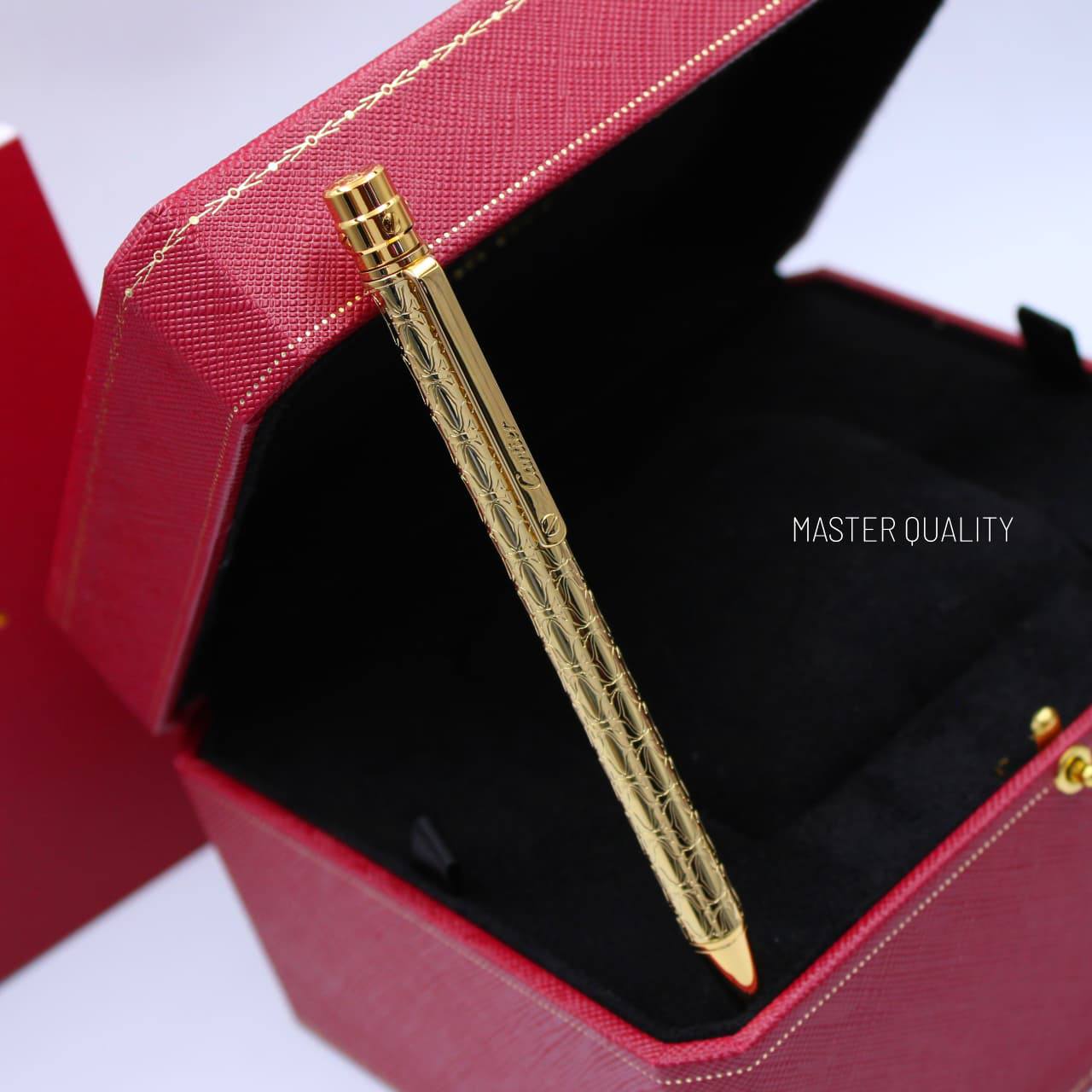 CARTIER PEN MASTER QUALITY

*110 dhs✅* WITH ORGINAL BOX & BAG
      🛡️🛡️🛡️🛡️🛡️

Zain58
♥️♥️♥️