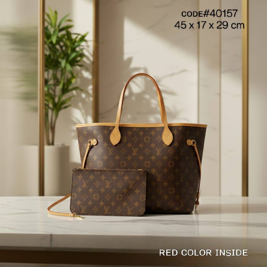 LV
ɴᴇᴠᴇʀғᴜʟʟ ᴛᴏᴛᴇʙᴀɢ
ᴍᴏɴᴏɢʀᴀᴍ ʟᴇᴀᴛʜᴇʀ
ᴡɪᴛʜ ᴢɪᴘ ᴘᴏᴜᴄʜ
ɢᴏʟᴅ ʜᴀʀᴅᴡᴀʀᴇ
sɪᴢᴇ : 35 cm
ᴡɪᴛʜ BOX
🎁🎁🎁

85 dhs✅

Zain31
♥️♥️♥️