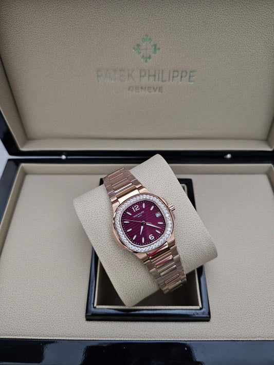 PATEK PHILIPPE
( WOMEN )
Swiss Movement🇨🇭
Water Resistant 💧
Sapphire Crystal 
Super Master Quality 
With Original Box  📦🛍️
For Price 👇 WhatsApp✅
0568585901 
0507557372
0552275751 Owner Zain 👌

Zain282
♥️♥️♥️