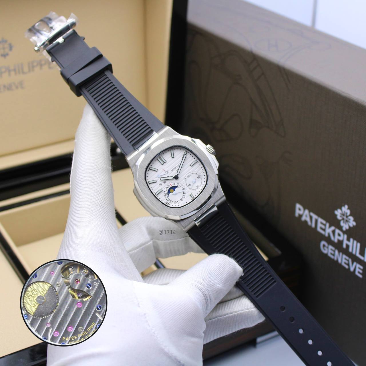 PATEK PHILIPPE NAUTILUS (5712) MEN AUTOMATIC 

MASTER QUALITY

430 DHS🇦🇪🇦🇪🇦🇪

Zain58
♥️♥️♥️