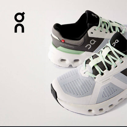 ON Cloudrunner 2 ‘grey and sage’
NEW ARRIVALS😍
36-45 AVAILABLE 
220 dhs🌺

Zain242
♥️♥️♥️