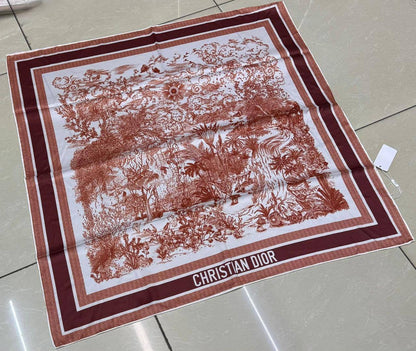 Silk square scarf 
40 dhs🇦🇪🇦🇪
Size 90*90

Zain93
♥️♥️♥️