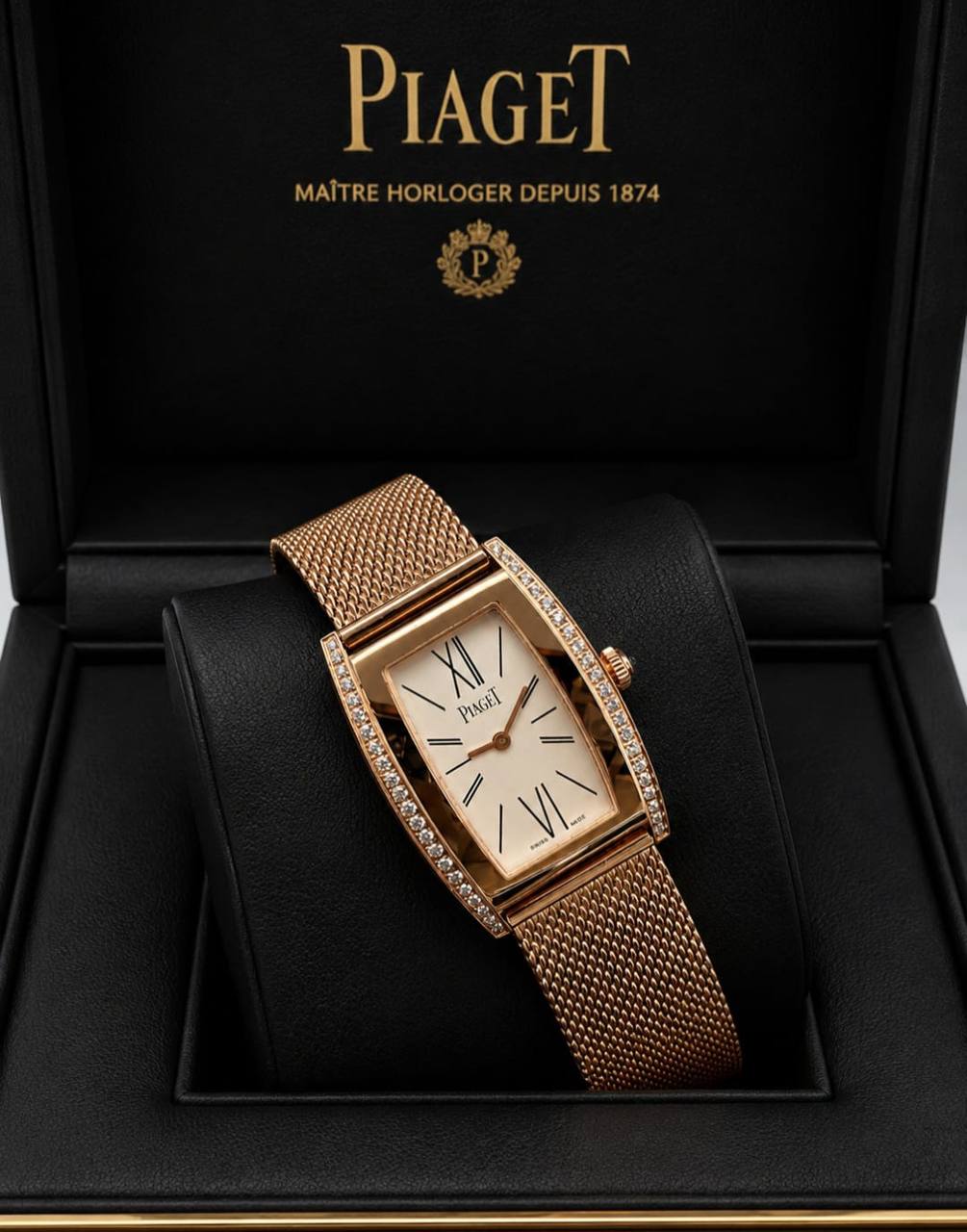 Piaget watch for ladies good quality 
260 dhs✅

Zain59
♥️♥️♥️