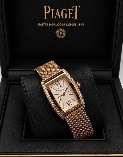 Piaget watch for ladies good quality 
260 dhs✅

Zain59
♥️♥️♥️