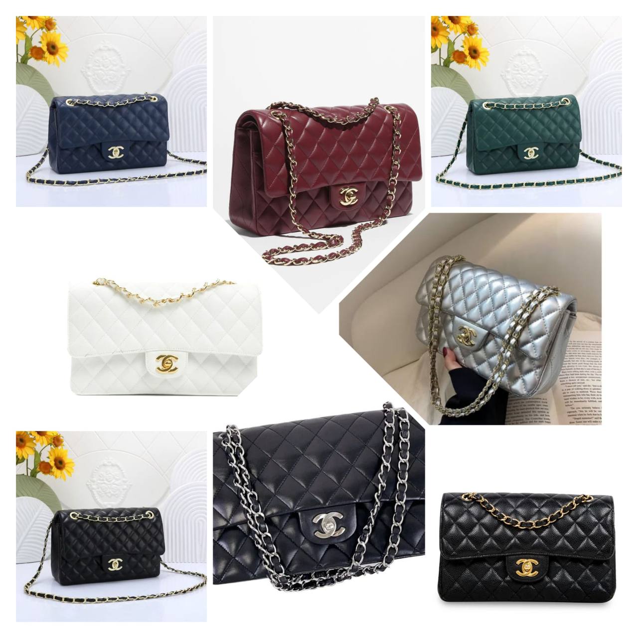 Chanel classic 

100 DHS🇦🇪🇦🇪

With box

Zain299
♥️♥️♥️
