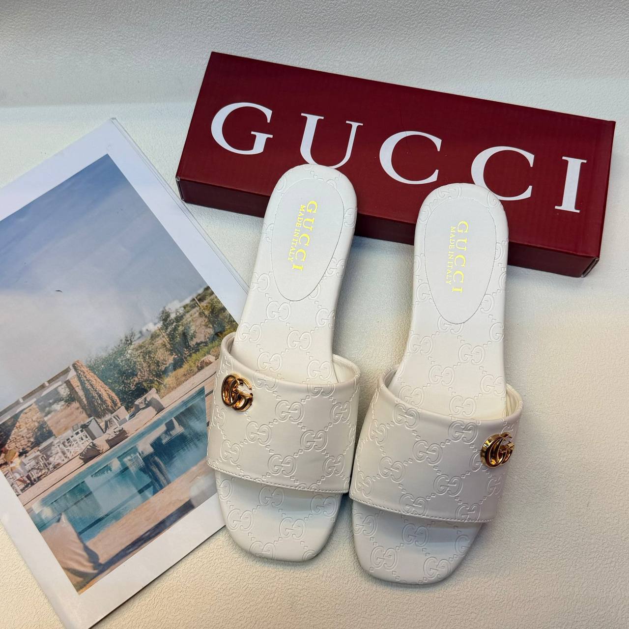 Gucci
Size 36 to 41
75 dhs✅

Zain236
♥️♥️♥️