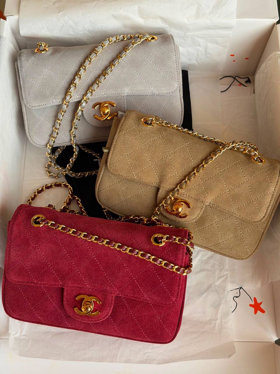 Chanel
𝐅𝐥𝐚𝐩 𝐁𝐚𝐠 
𝟐𝟎𝐜𝐦 

For Price 👇 WhatsApp✅
0568585901 
0507557372
0552275751 Owner Zain 👌

ZainETAG 4
♥️♥️♥️