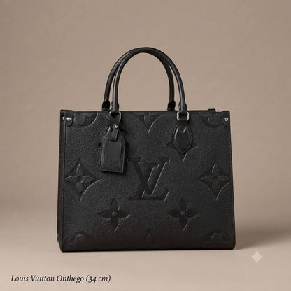 LOUIS VUITTON
Lv

On The Go Monogram
No BOX
Size :34 cm

100 dhs
  
Zain239
♥️♥️♥️