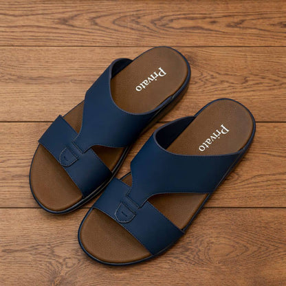 slippers for men good quality  with box and paper bag size available (40to46) 6to12) 
180 dhs❣️

Zain59
♥️♥️♥️