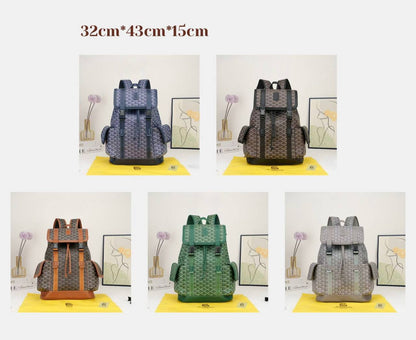 GOYARD 
BACKPACK 
GOOD QUALITY 
130 dhs✅

Zain39
♥️♥️♥️
