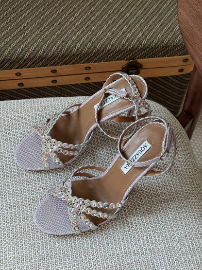 Aquazzura 
Size: 36 to 41
Super master quality 
450 dhs❣️

Zain198
♥️♥️♥️