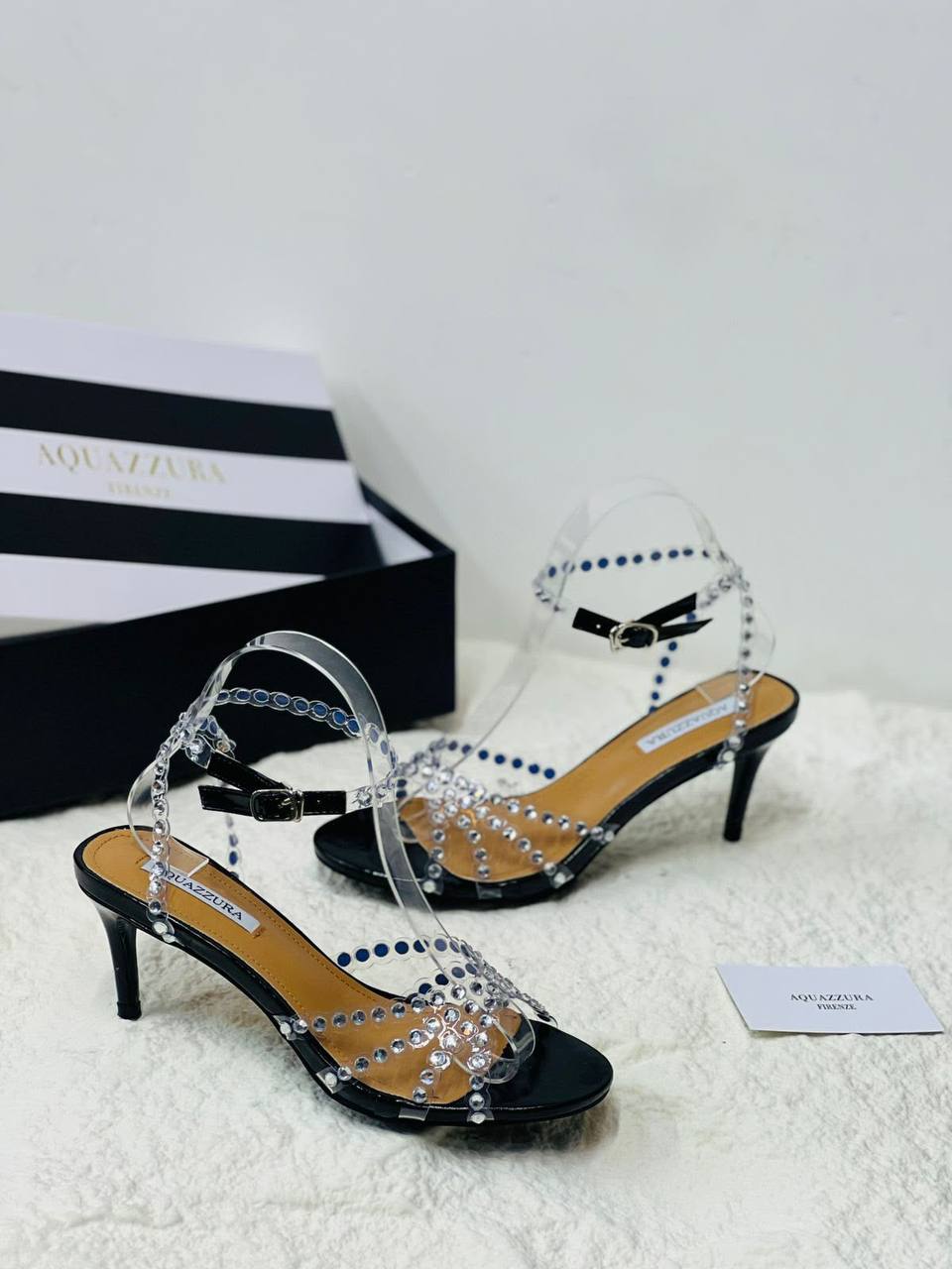 Aquazzura
𝟓𝐂𝐌
💯high quality
Size 36-37-38-39-40-41

130 dhs✅

Zain86
♥️♥️♥️