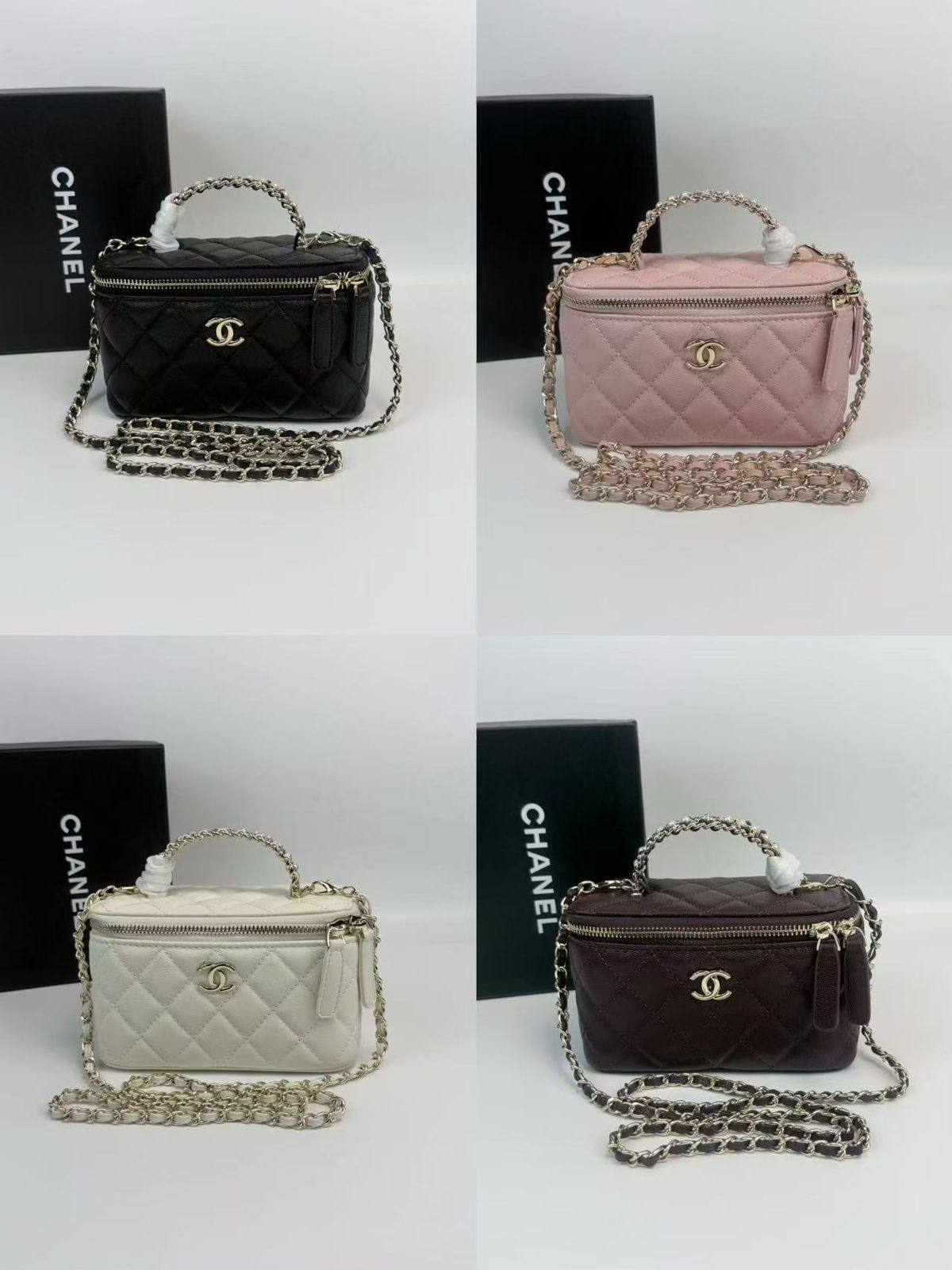 Chanel
Master
18 cm

with box
♥️♥️♥️

250 dhs❣️

Zain228
♥️♥️♥️
