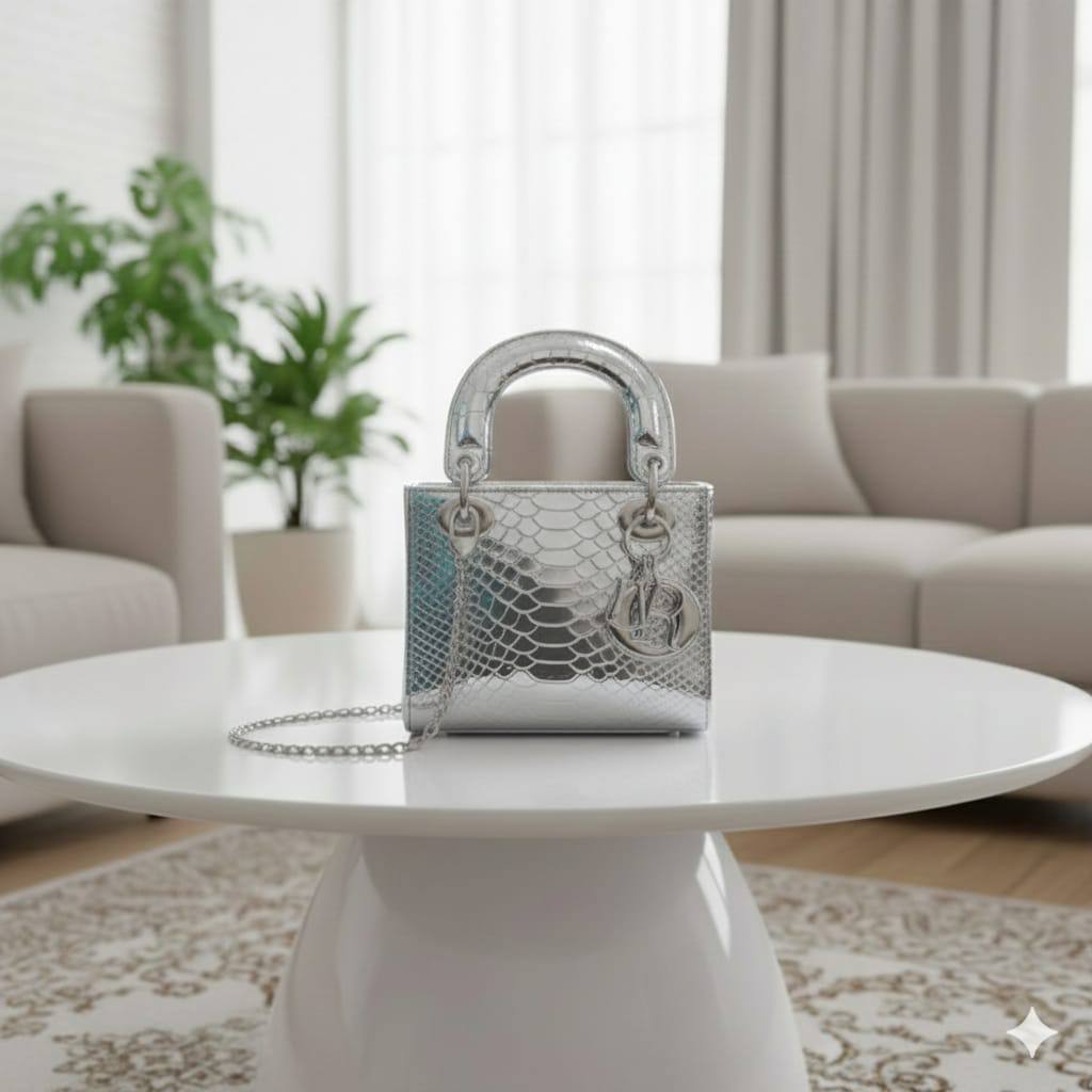 CHRISTIAN LADY DIOR
ɢʟᴏssʏ ᴄʀᴏᴄᴏᴅɪʟᴇ ʟᴇᴀᴛʜᴇʀ
sɪʟᴠᴇʀ ʜᴀʀᴅᴡᴀʀᴇ
ᴡɪᴛʜ ʟᴏɴɢ ᴄʜᴀɪɴ sʟɪɴɢ
sɪᴢᴇ : 17 cm
ᴡɪᴛʜ BOX
🎁🎁🎁

95 dhs🪙🌺

Zain31
♥️♥️♥️