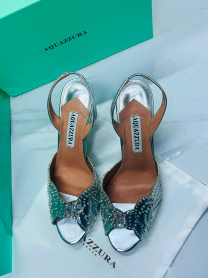 AQUAZZURA 9CM
HIGH QUALITY 💯
Size 36-37-38-39-40-41

130 dhs🇦🇪🇦🇪

Zain21
♥️♥️♥️