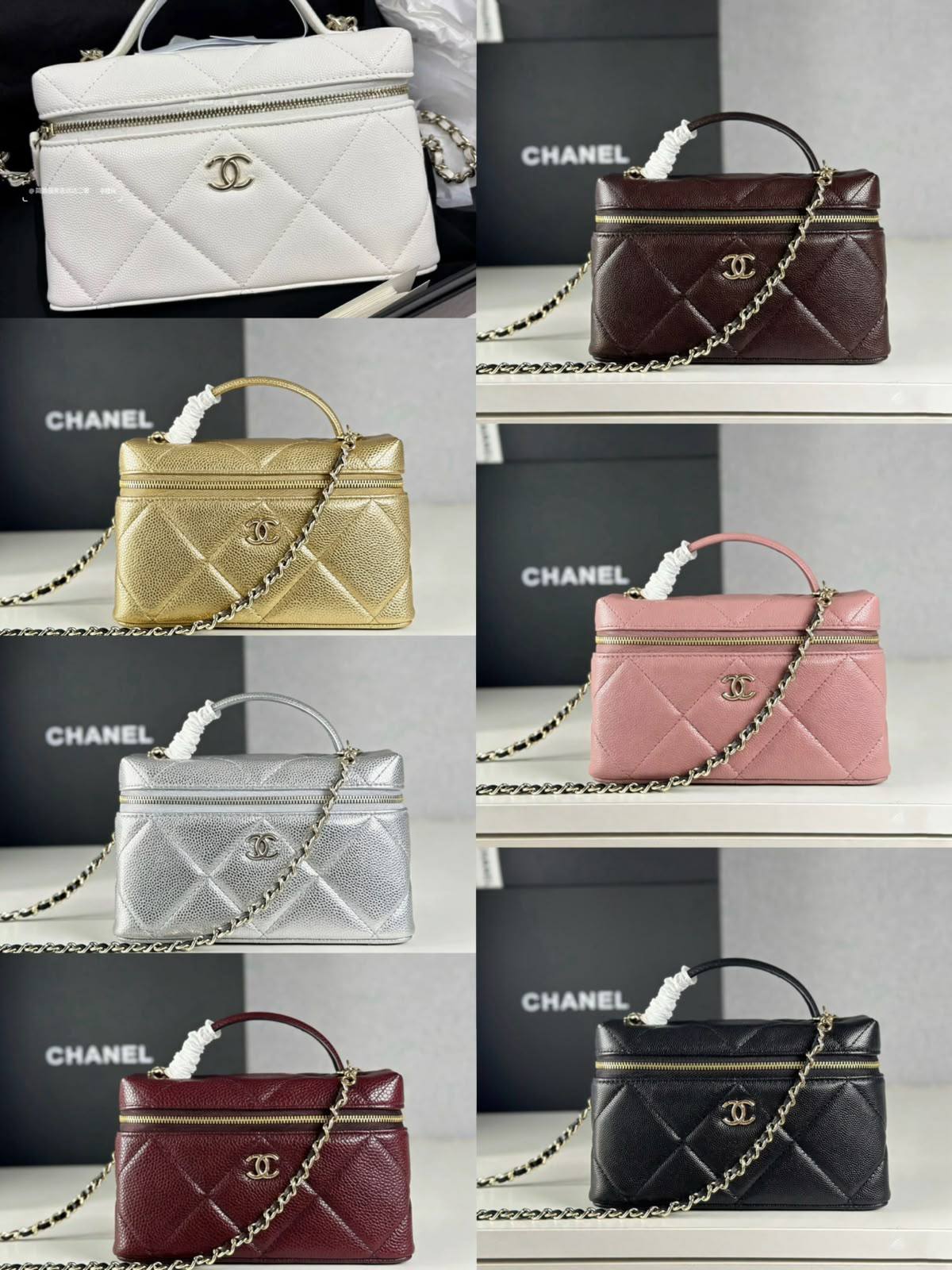 Chanel
100 dhs✅
Size：19cm
Good-quality with box

Zain35
♥️♥️♥️