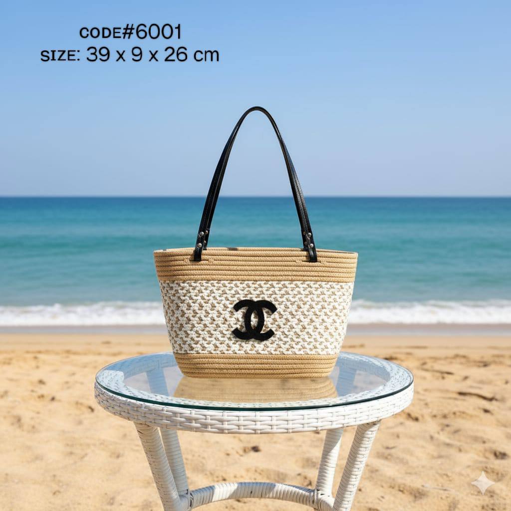 SUMMER'S BAG
ʀᴏᴘᴇ ʀᴀᴛᴛᴀɴ ᴛᴏᴛᴇʙᴀɢ
sɪᴢᴇ: 30 cm

55 dhs✅

Zain31
♥️♥️♥️