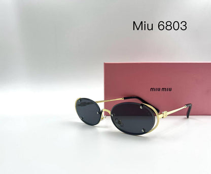 Miu Miu
Sunglasses 🕶️ 
good quality 💯
With master box 🗃️ 
50 dhs✅

Zain273
♥️♥️♥️