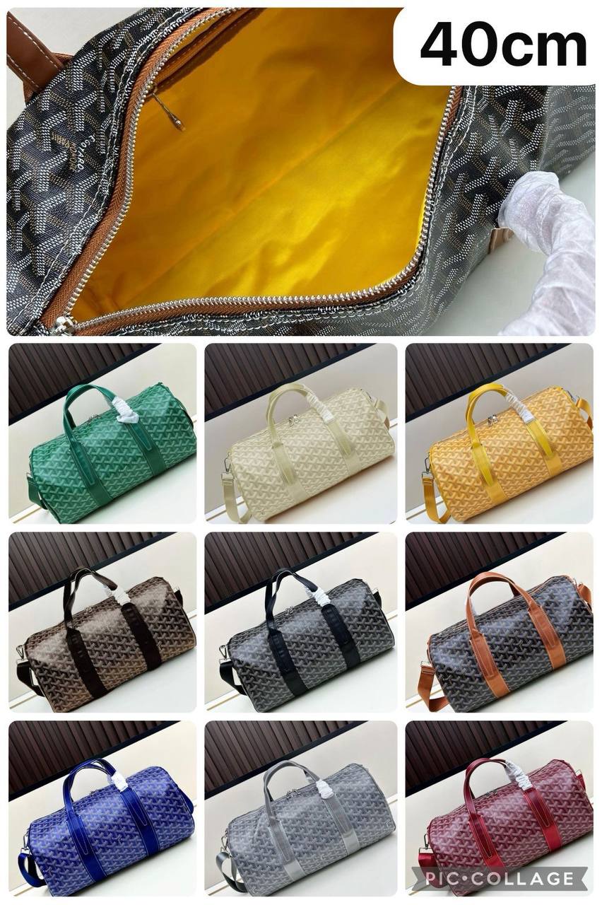 GOYARD Traveling Bag
Good Quality 
115 dhs🪙🖤

Zain250
♥️♥️♥️