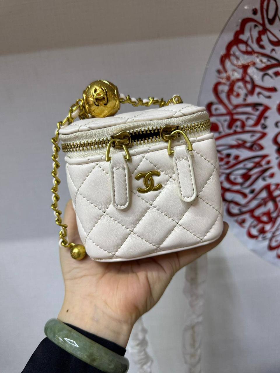 🌷 Chanel mini
1⃣️ First quality +🎁
Size :10 * 8 cm
80 dhs❤️
with box 🎁

Zain115
♥️♥️♥️
