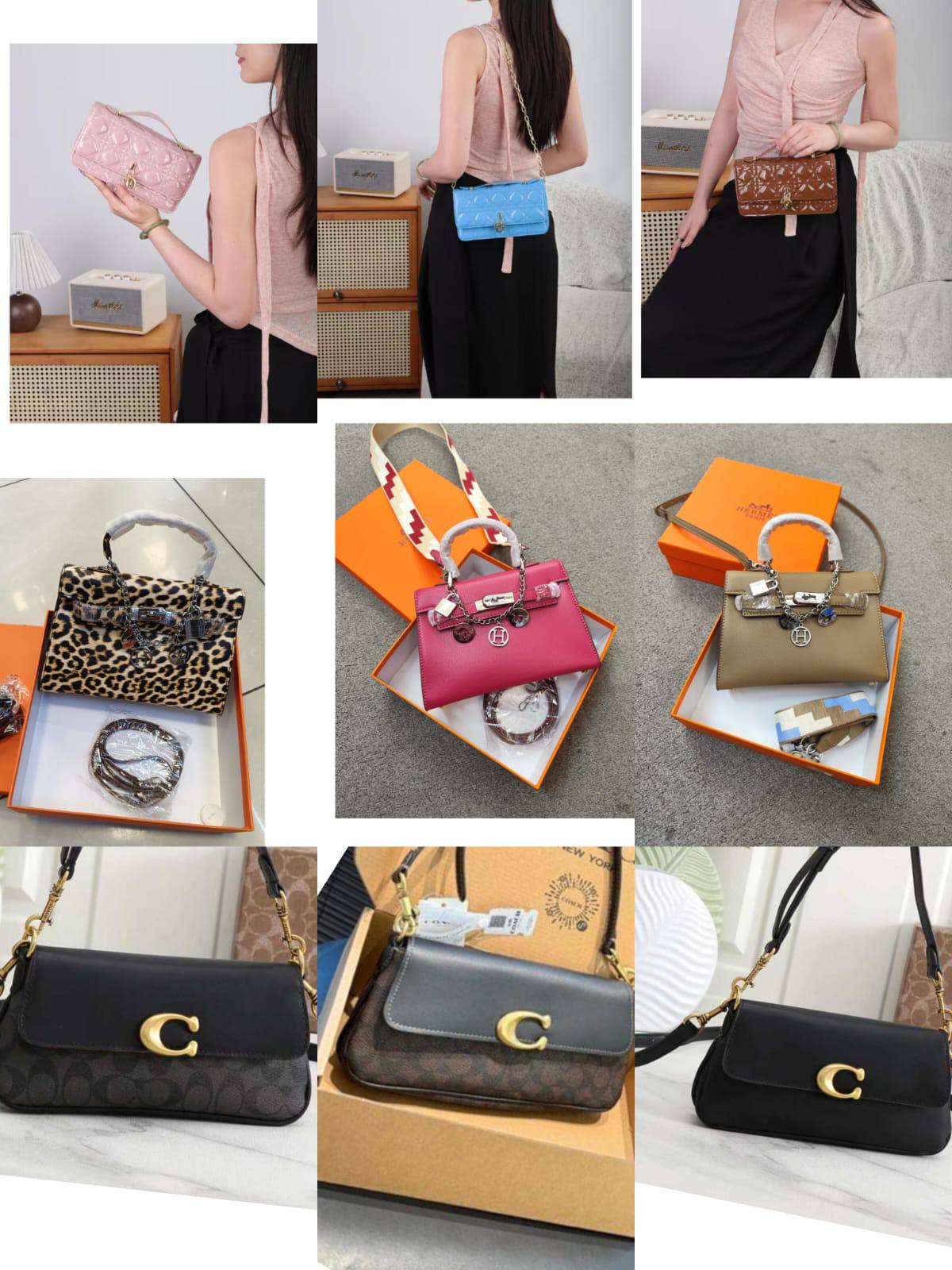 Mixed brands
Coach
Chanel
Lv
Hermes


with box
New high quality

95 dhs🇦🇪🇦🇪

Zain26
♥️🇦🇪🇦🇪
