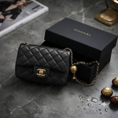 CHANEL Classsic
Flap Cross/shoulder bag
With Ball press adjustable
Chain belt strap
Size : 18 cm
With BOX 

100 dhs🇦🇪🇦🇪

Zain239
♥️♥️♥️