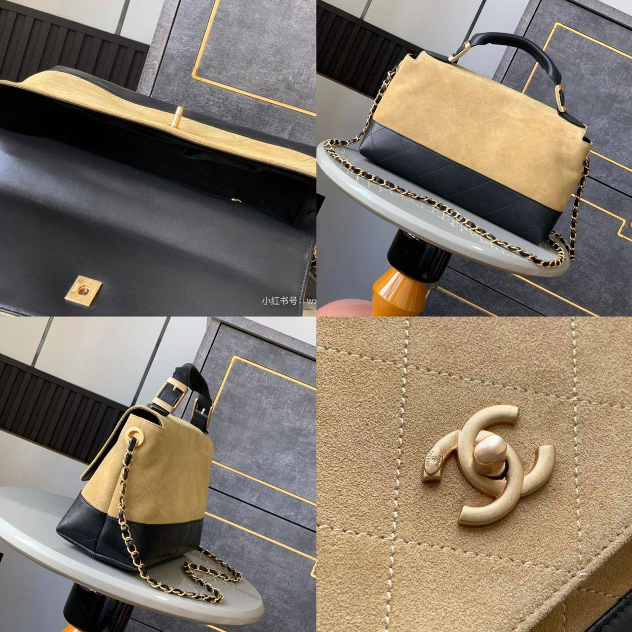 🍁 Chanel 25A
1⃣️ First quality +🎁
Size : 29 * 18 * 8 cm
85 dhs✅
with box🎁

Zain1-5
♥️♥️♥️