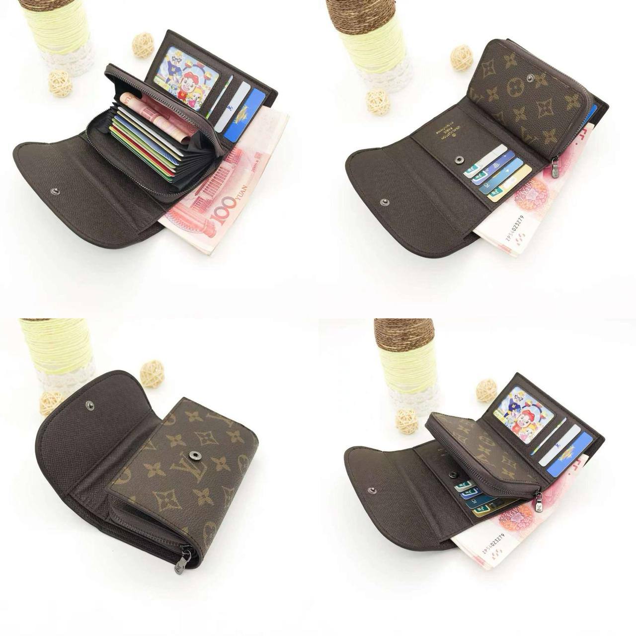 Brand wallets
multifunction
Size : 14 * 9 * 3 cm
30 dhs✅

Zain115
♥️♥️♥️