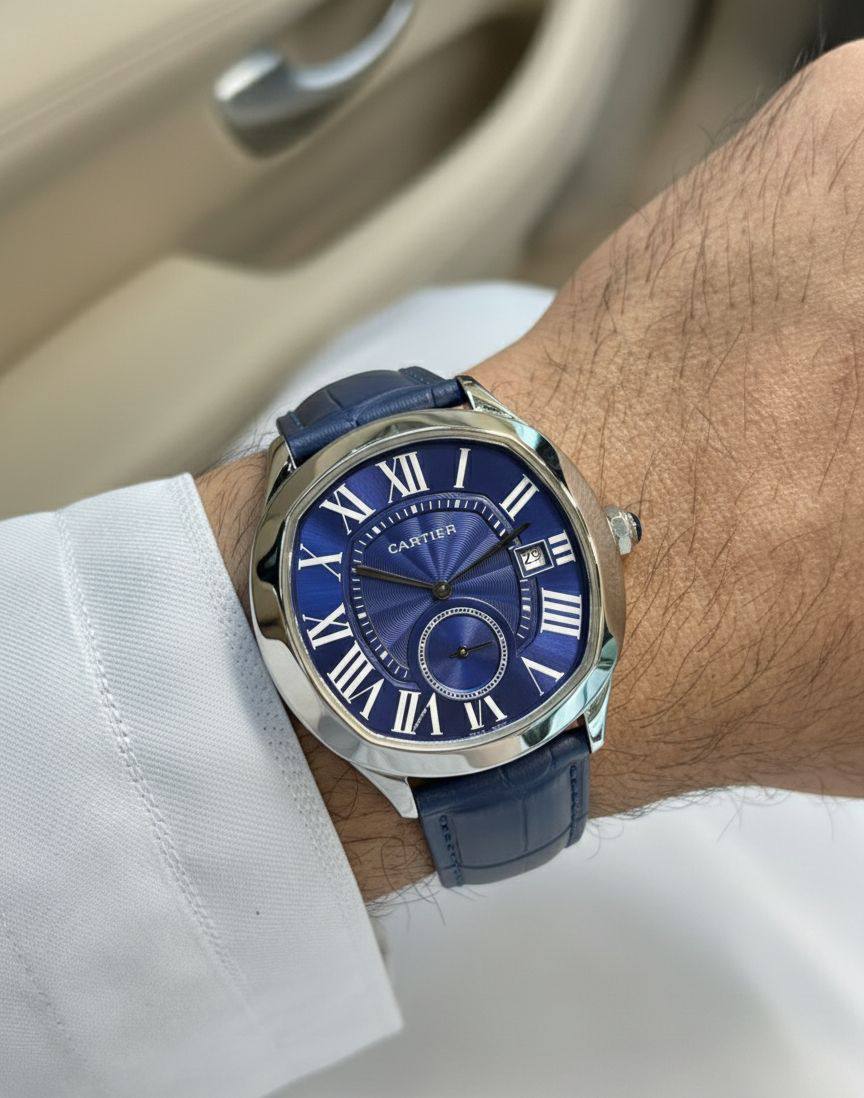 Cartier watch for men 
good quality
190 dhs❣️

Zain59
♥️♥️♥️