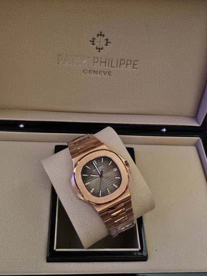 PATEK PHILIPPE AQUANAUT 
Swiss Movement🇨🇭
Water Resistant 💧
Sapphire Crystal 
Super Master Quality 
With Original Box  📦🛍️
For Price 👇 WhatsApp✅
0568585901 
0507557372
0552275751 Owner Zain 👌

Zain282
♥️♥️♥️