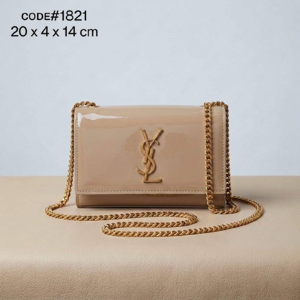 YSL - sᴀɪɴᴛ ʟᴀᴜʀᴇɴᴛ
ᴋᴀᴛᴇ sᴍᴀʟʟ sʜᴏᴜʟᴅᴇʀ ʙᴀɢ
ɢʟᴏssʏ ᴘᴀᴛᴇɴᴛ ʟᴇᴀᴛʜᴇʀ
ᴡɪᴛʜ ɢᴏʟᴅ-ᴛᴏɴᴇ ʜᴀʀᴅᴡᴀʀᴇ
sɪᴢᴇ : 20 cm
ᴡɪᴛʜ BOX
🎁🎁🎁

70 dhs✅

Zain31
♥️♥️♥️