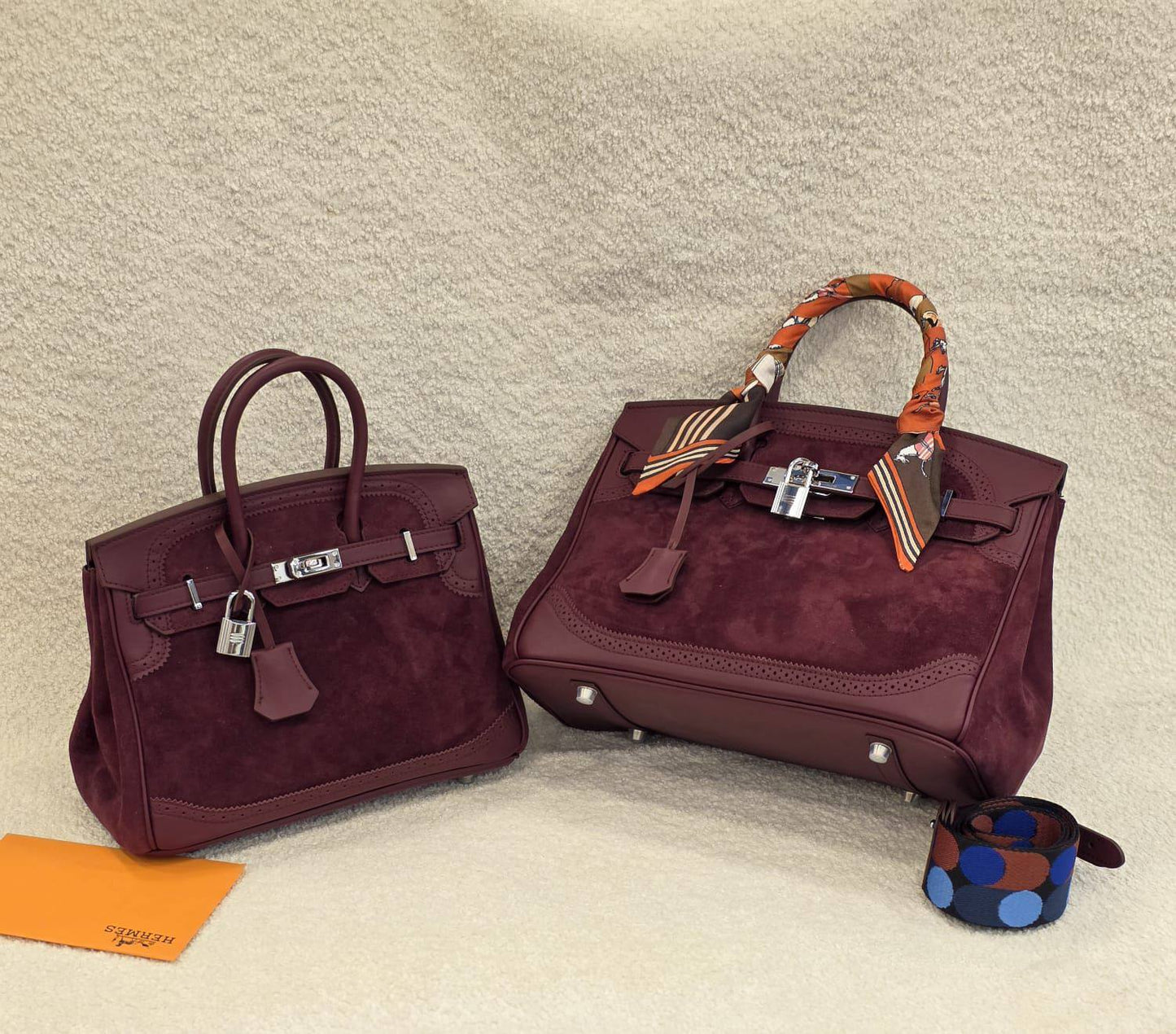 Hermes Bekin 
Master
        30Cm 450 dhs🌺
        25Cm 430 dhs🌺
💼 Good Quality 💼

Zain131
♥️♥️♥️