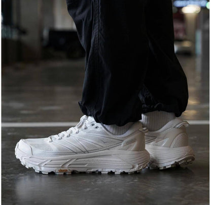 Hoka One One Mafate Speed 2 White Lunar Rock，
Size 36-45 ，
240 dhs✅

Zain18
♥️♥️♥️