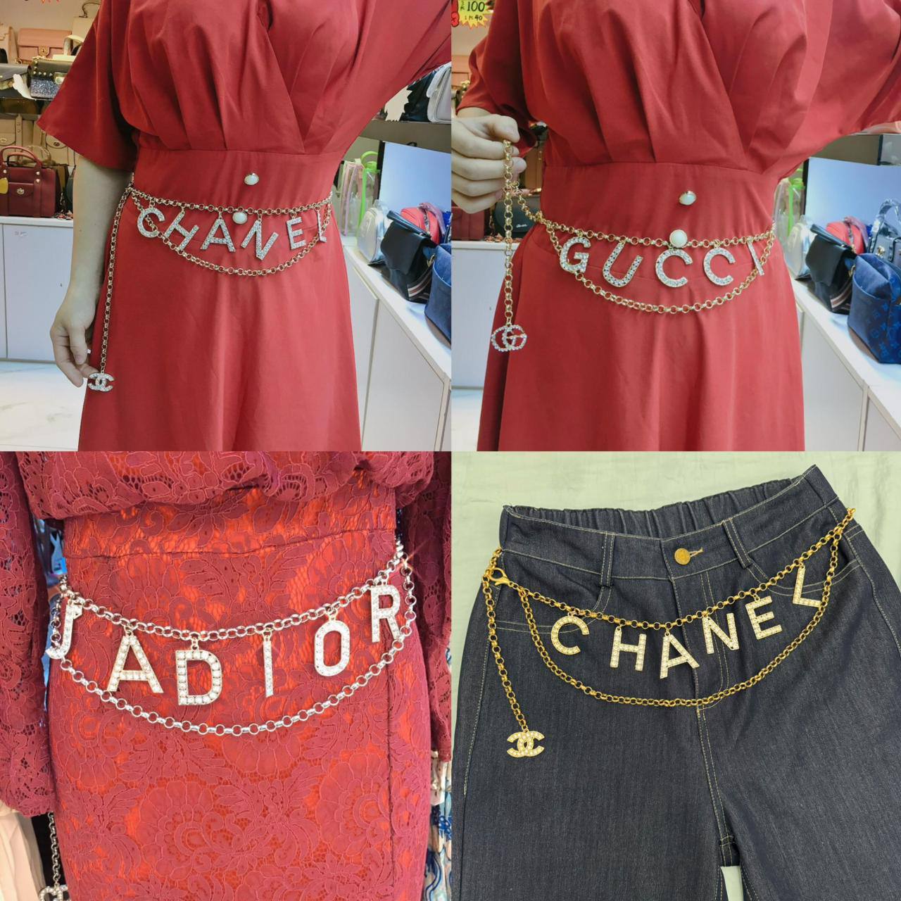 🌈Brand Fashion belt
Good quality
Long:  170 cm
35 dhs✅

Zain115
♥️♥️♥️