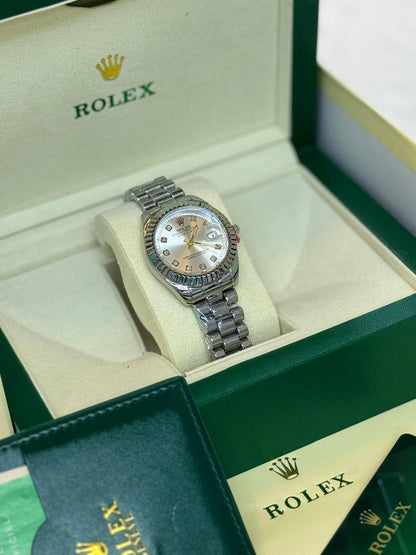 ROLEX 🆕 LADIES 
GOOD QUALITY 💯
60 dhs🪙💕

Zain133
♥️♥️♥️