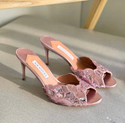 AQUAZZURA 
280 dhs🇦🇪
*SIZE  36   TO   41*

Zain224
💓💓💓