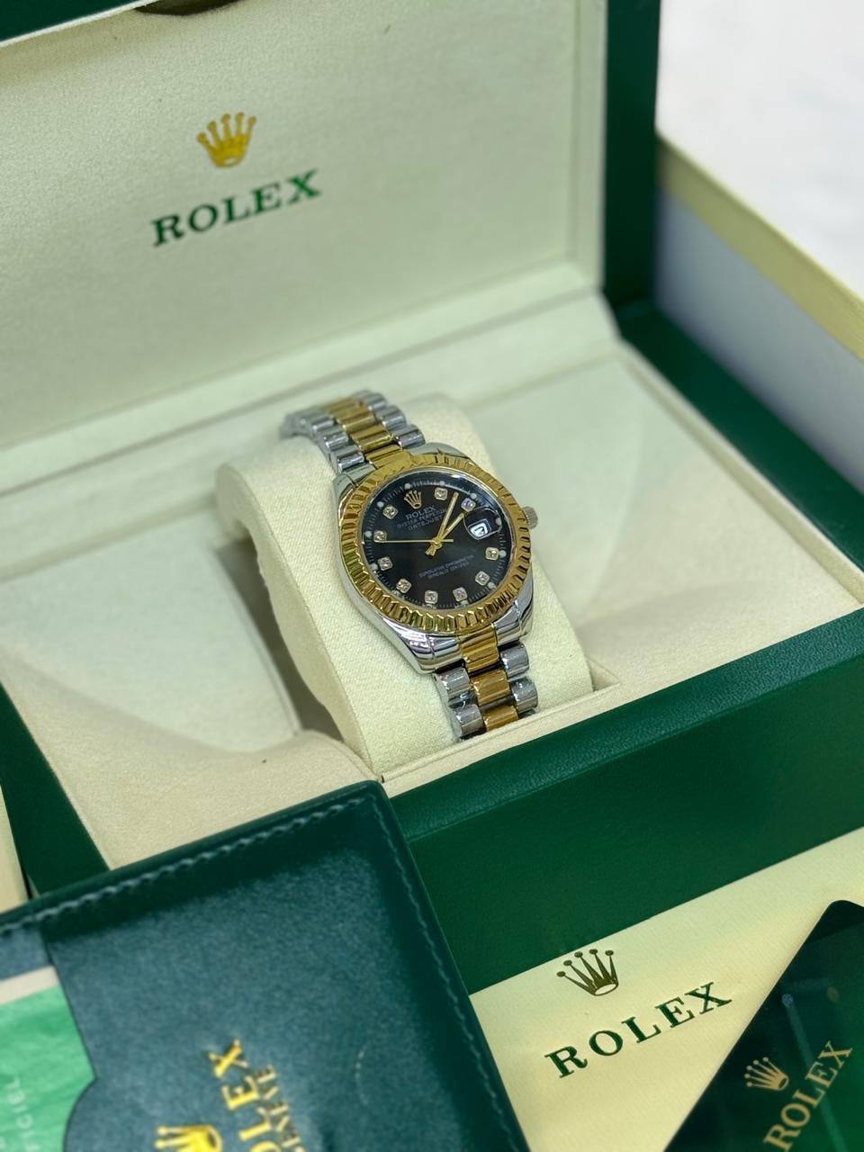 ROLEX 🆕 LADIES 
GOOD QUALITY 💯
60 dhs🪙💕

Zain133
♥️♥️♥️