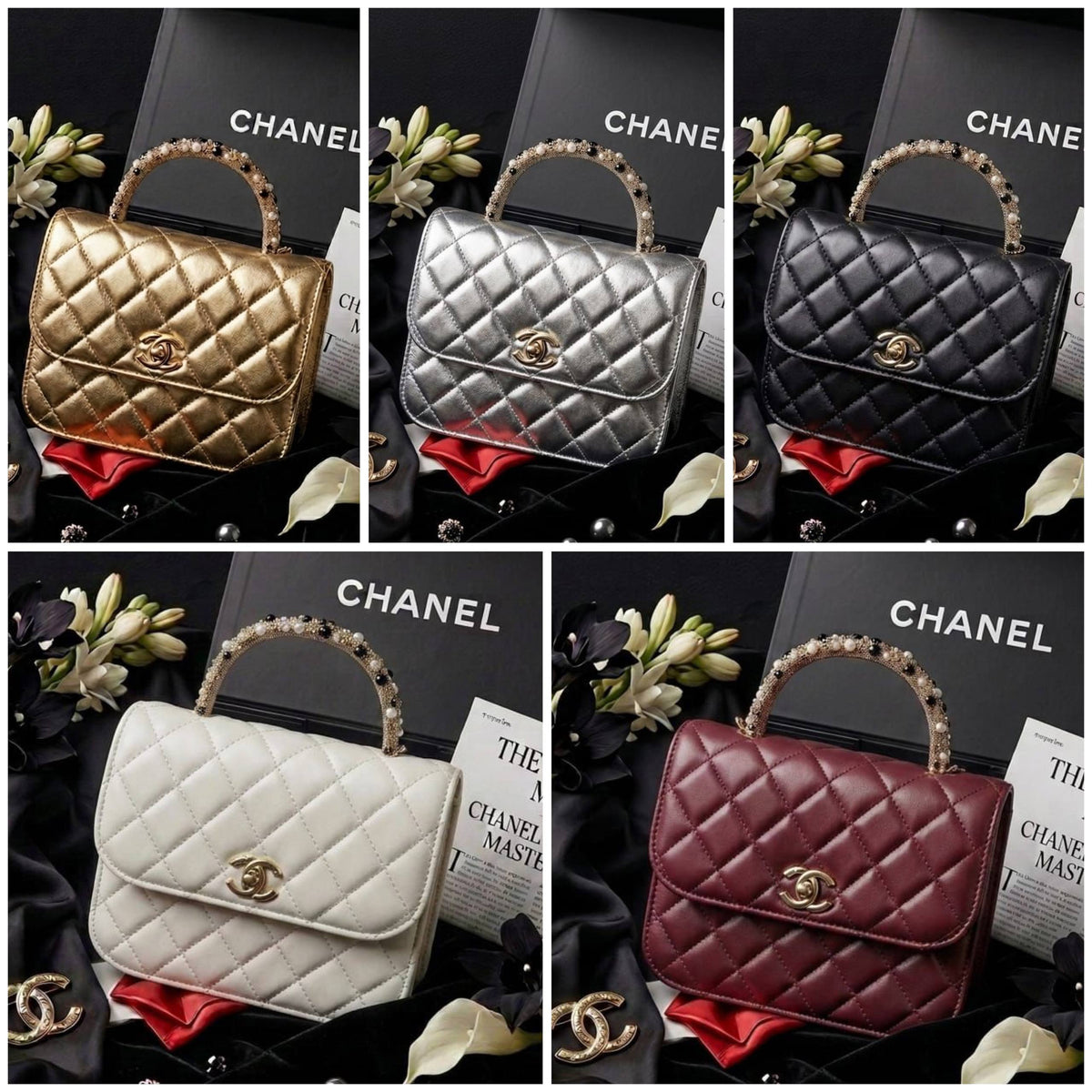CHANEL
Size: 18 cm
With BOX
COPY  1️⃣
115 dhs🇦🇪🇦🇪🇦🇪

Zain239
♥️♥️♥️