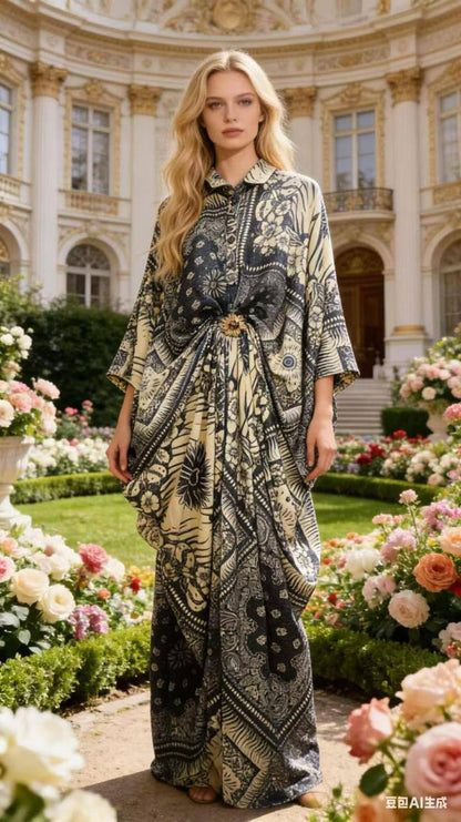 Silk dress free size. 
M—4XL all can wear
130 dhs✅

Zain295
♥️♥️♥️