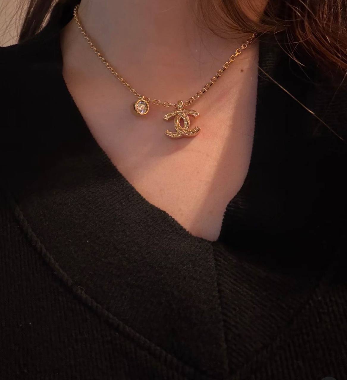 CHANEL ❤️‍🔥*
Necklace 💥
Master quality 💯
With normal boxes 🗃️ 
45 dhs✅
With master box 📦 
70 dhs✅

Zain216
♥️♥️♥️
