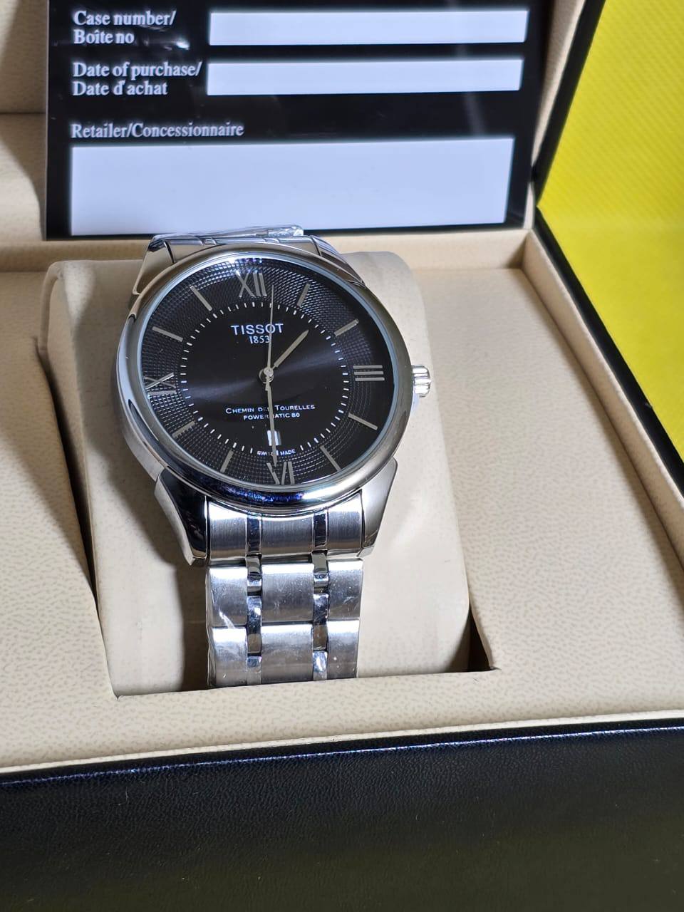 Men Tissot
70 dhs🪙🌨️

Zain29
♥️♥️♥️