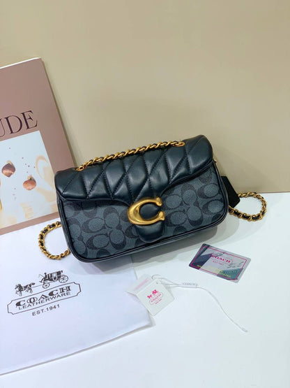 🌟 Coach Tabby 20
1️⃣ First quality +🎁  
Size : 26 * 16 cm
115 dhs✅
with box 🎁

Zain115
♥️♥️♥️