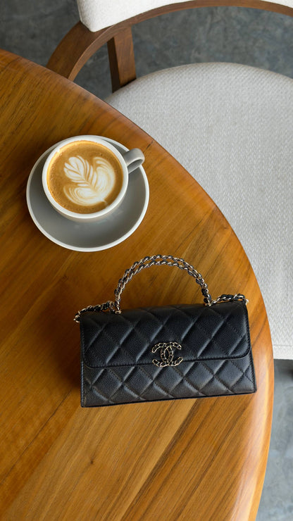 New collection ⚜️
CHANEL 💚
VIP quality 💎
Chanel flap top handle ✨
Size : 19 cm
For Price 👇 WhatsApp✅
0568585901 
0507557372
0552275751 Owner Zain 👌

Zain336
♥️♥️♥️
